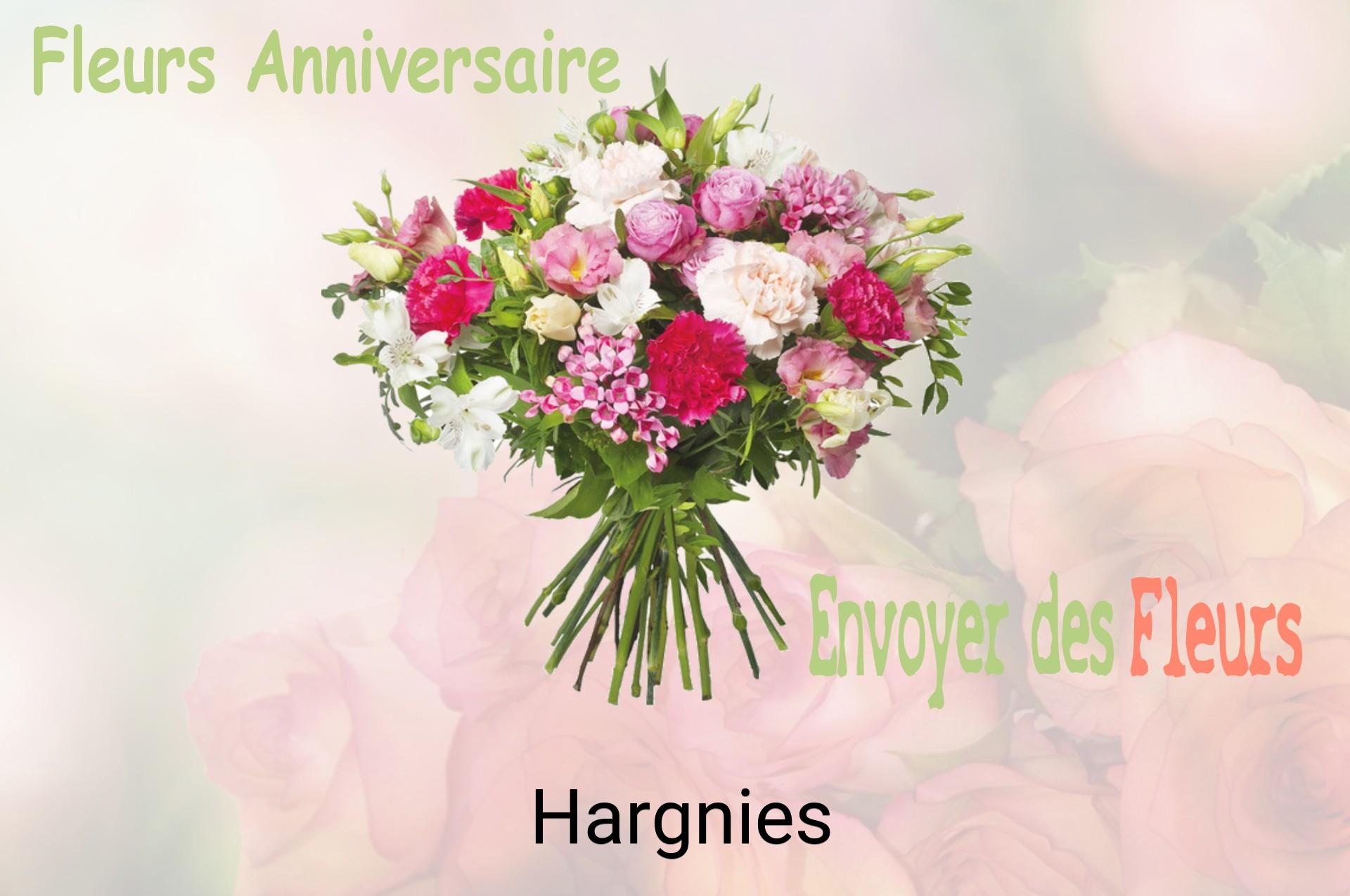 Bouquet de fleurs d’anniversaire livré à Hargnies